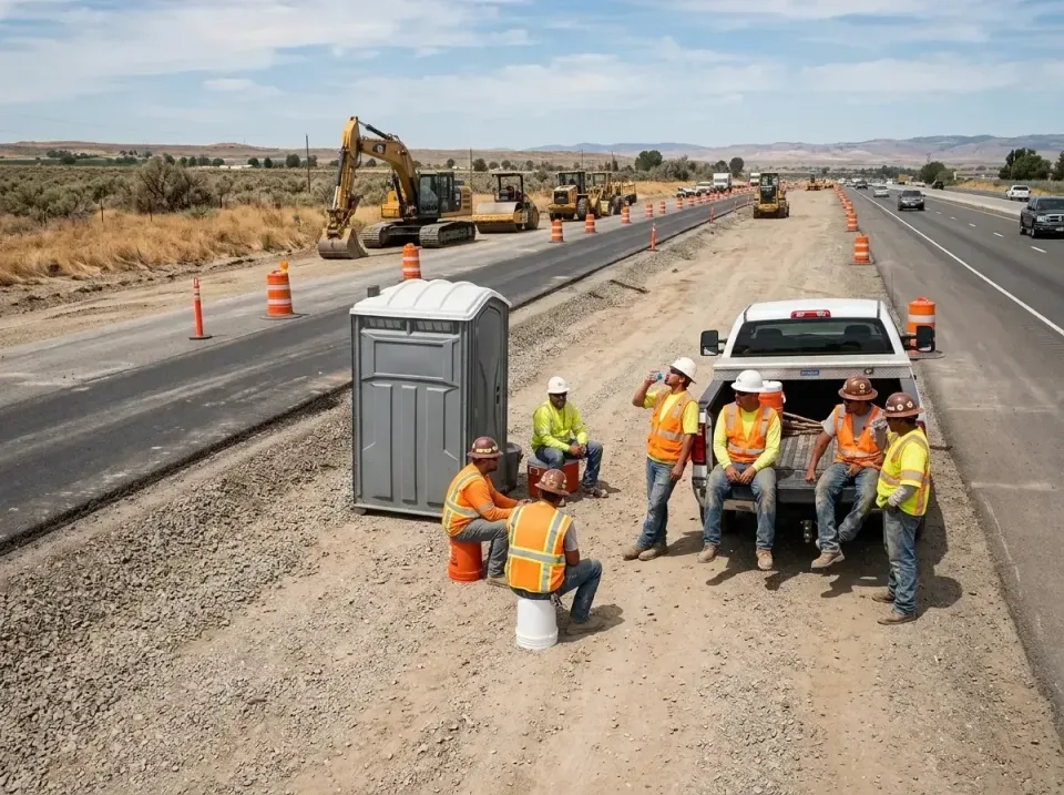highway-road-construction-crew-007 — frequently asked questions, Porta Potty and Restroom Rentals in Laconia, NH